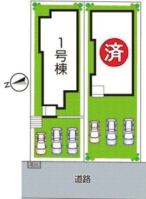 堺市西区堀上緑町　第2期　新築一戸建ての区画図|全２区画