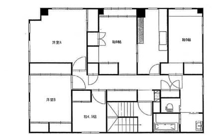 入山ビルの間取り