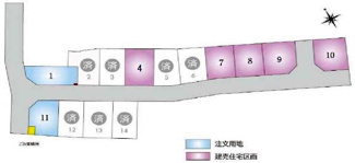 【区画図】 | 大津市坂本2丁目19　中古戸建 | 9号棟