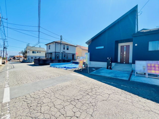 高崎市金古の前面道路含む現地写真|閑静な住宅街・住みやすい住環境♪