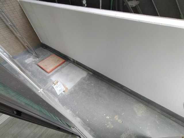 神戸市長田区松野通３丁目の賃貸マンションのバルコニー