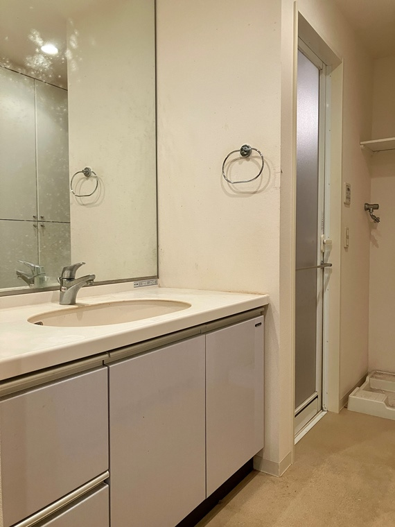 サングランデアルフィーヌＢ棟の洗面所