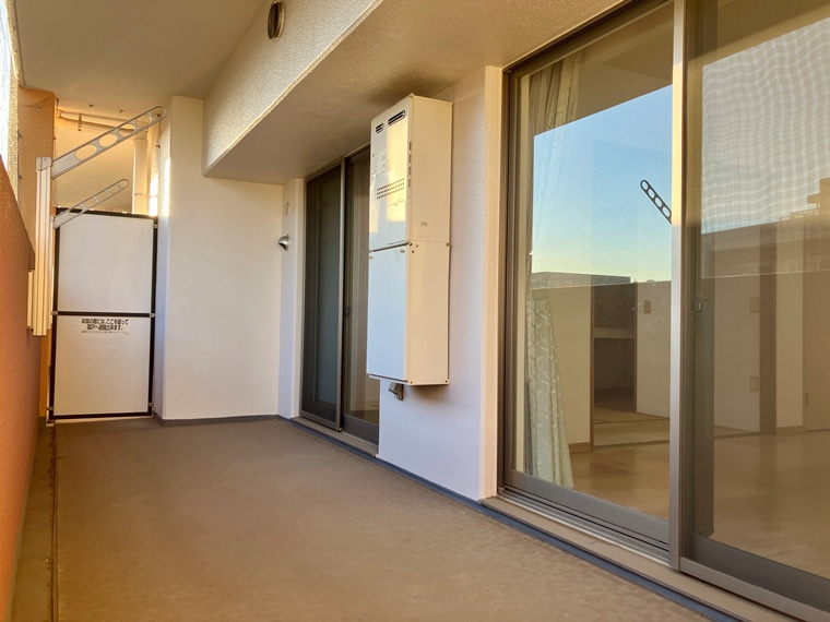 サングランデアルフィーヌＢ棟のバルコニー