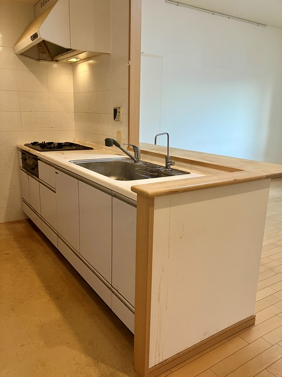 サングランデアルフィーヌＢ棟のキッチン