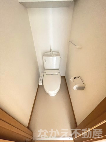 【トイレ】 | 清潔感のあるトイレです