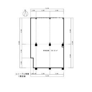 【間取り】 | ユニーブル瑞穂【　名古屋の貸事務所・貸オフィス　】