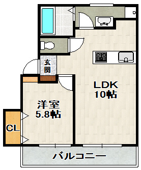 ハイツ77の間取り