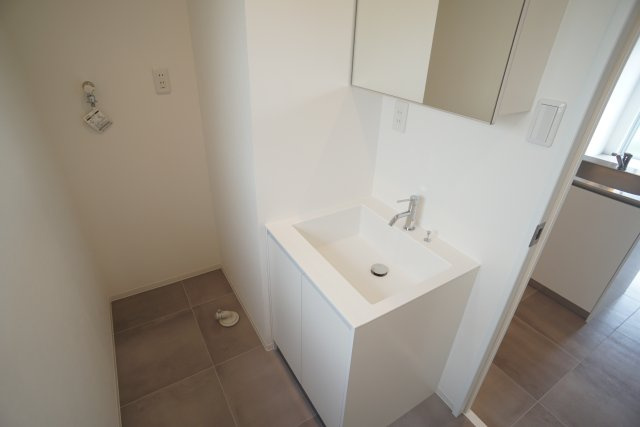 ハイツ77の洗面所