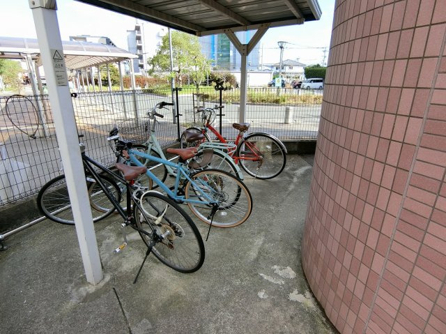 ドリームハウスⅢのその他共用部分|駐輪場もあります