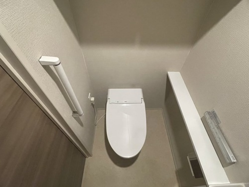 熊本市中央区桜町の賃貸マンションのトイレ