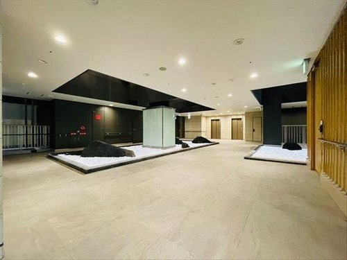 熊本市中央区桜町の賃貸マンションのロビー