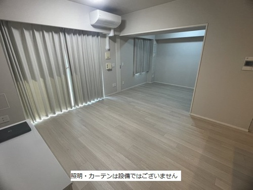 熊本市中央区桜町の賃貸マンションの居間・リビング