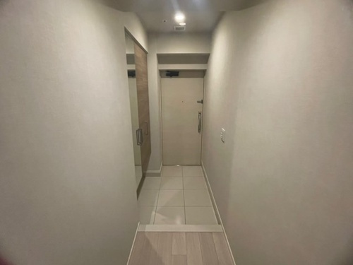 熊本市中央区桜町の賃貸マンションの玄関