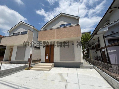 【外観】 | 神戸市須磨区神の谷2丁目　新築戸建2号棟　仲介手数料無料！ | 外はこのようになっています