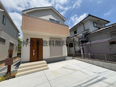 【前面道路含む現地写真】 | 神戸市須磨区神の谷2丁目　新築戸建2号棟　仲介手数料無料！ | 前面道路含む現地写真です