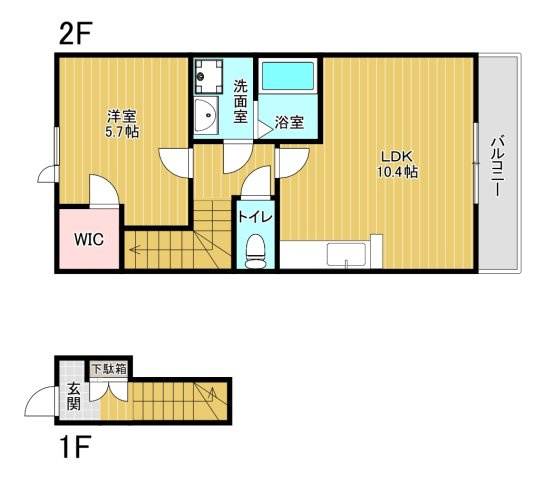 クローバーの間取り