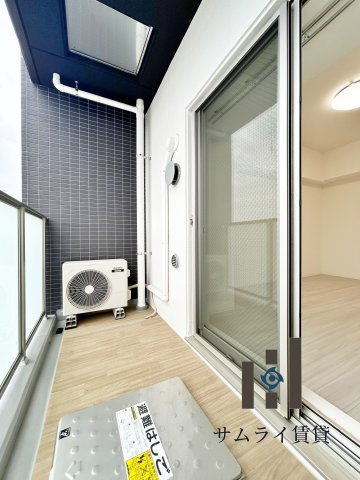 ディアレイシャス尾頭橋のバルコニー