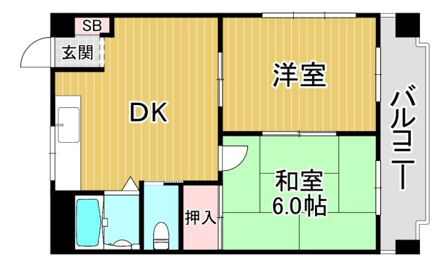 【間取り】 | 旭ロイヤルハイム