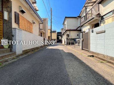 【前面道路含む現地写真】 | 調布市布田6丁目　新築分譲住宅　全1棟