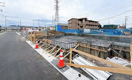 沼津市大岡の新築一戸建の外観