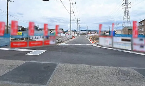 沼津市大岡の新築一戸建の外観