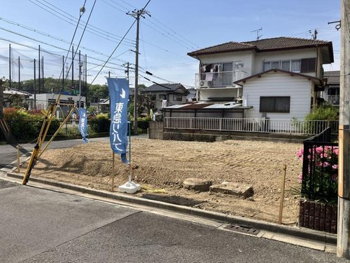 【前面道路含む現地写真】 | 兵庫県川西市多田院２丁目　土地分譲　建築条件なし