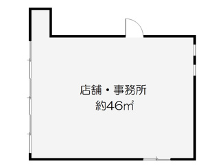 【間取り】 | 東豊中店舗ビル