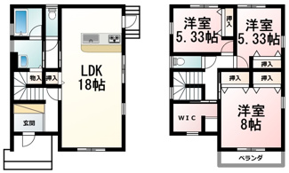 【間取り】 | 下阪本２丁目