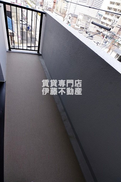 Celenest浄心のバルコニー