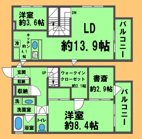 Celenest浄心の間取り