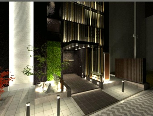 田町ビルのエントランス