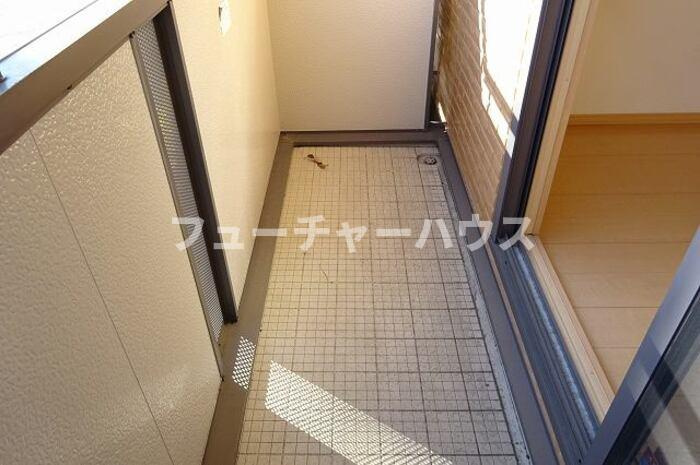 グランパパ　Ⅱのバルコニー