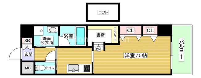 【間取り】 | アローフィールズ貮番館