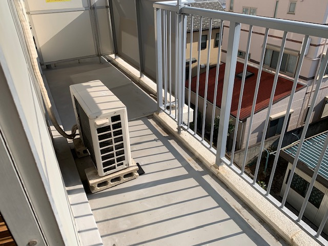 グリーンパーク西川口スカイハイツのバルコニー|陽当たり良好なバルコニーです