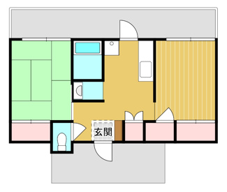 【間取り】 | 星の宮マンション
