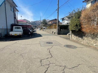【前面道路含む現地写真】 | 矢巾町流通センター南４丁目　売地　