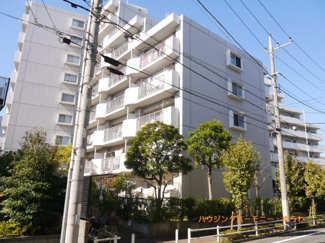 【外観】 | 中銀第２城北パークマンシオンは、ＳＲＣ造の重厚感ある建物です