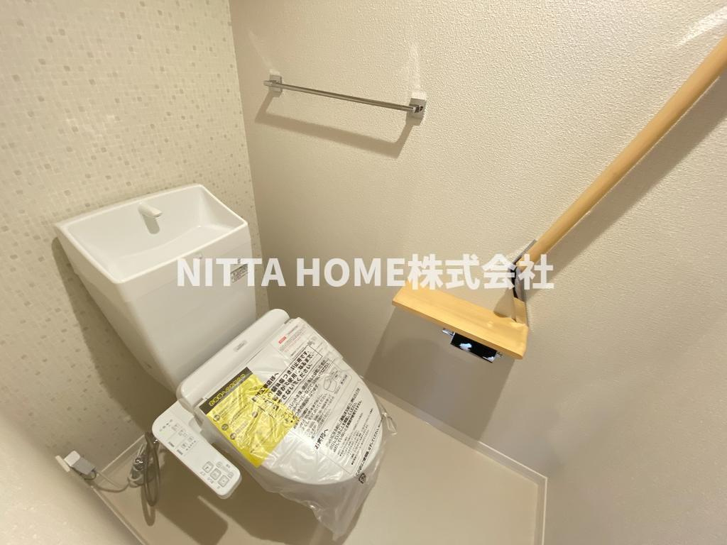 グランド　ハピネスのトイレ|新品のウォシュレット付きのトイレですよ♪