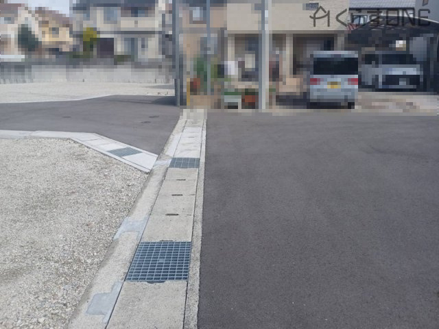 【前面道路含む現地写真】 | 姫路市上大野4丁目／5区画 | 分譲地全体写真です！