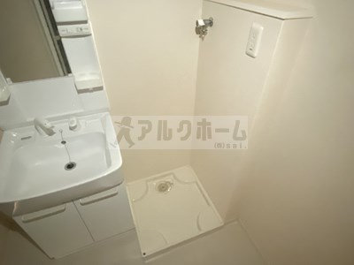 ベルリード柏原の洗面所|ベルリード柏原（柏原市田辺）　脱衣所