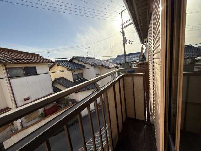 シティ御立のバルコニー