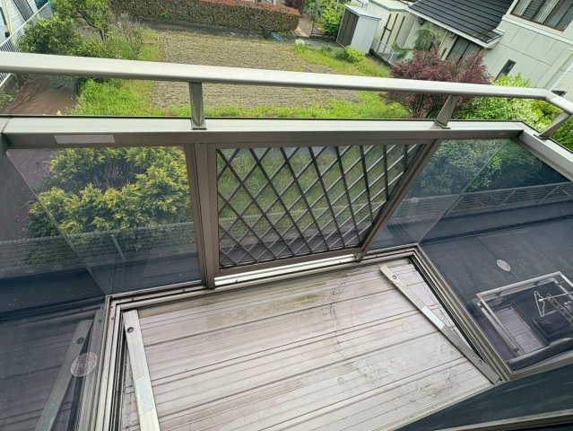 オリーブハウスヒダカのバルコニー