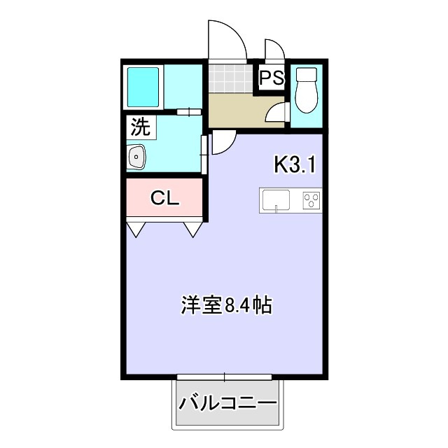 オリーブハウスヒダカの間取り