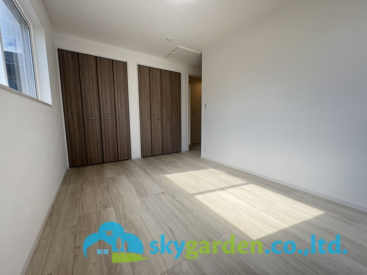 藤沢市高倉9期　新築戸建　全2棟2号棟の寝室