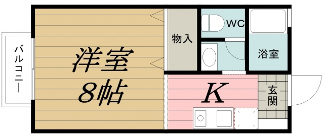 ルミエール末広の間取り