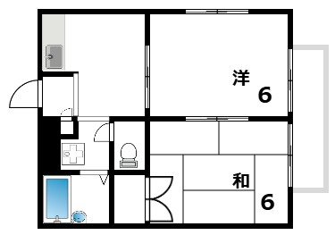 江川マンションの間取り