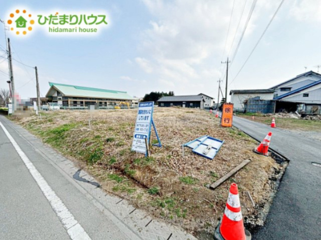 【外観】 | 笠間市下郷　売地 | 小中学校近くお子様の通学も安心♪