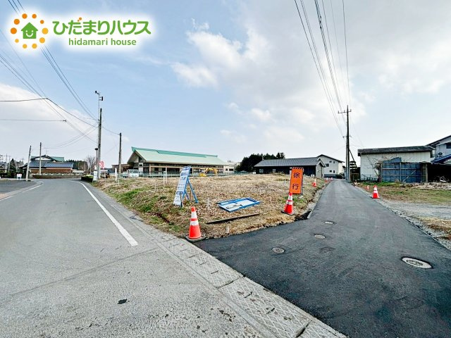 【前面道路含む現地写真】 | 笠間市下郷　売地 | 岩間駅駅まで徒歩16分！！暗い夜の家路も、駅が近いと安心ですね(^O^)