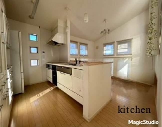 中古戸建　滑川町月の輪5-2-12のキッチン