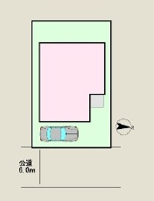 中古戸建　滑川町月の輪5-2-12の区画図